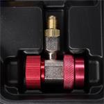SIXTOL Sada na měření tlaku a těsnosti autoklimatizace MECHANIC AC TESTER 1