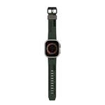 SKINARMA Shokku remienok pre Apple Watch 49/45/44/42 mm, tmavo olivová