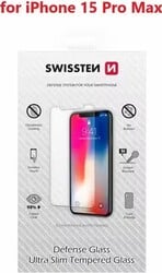 Sklo Swissten 2.5D pre Apple iPhone 15 Pro Max