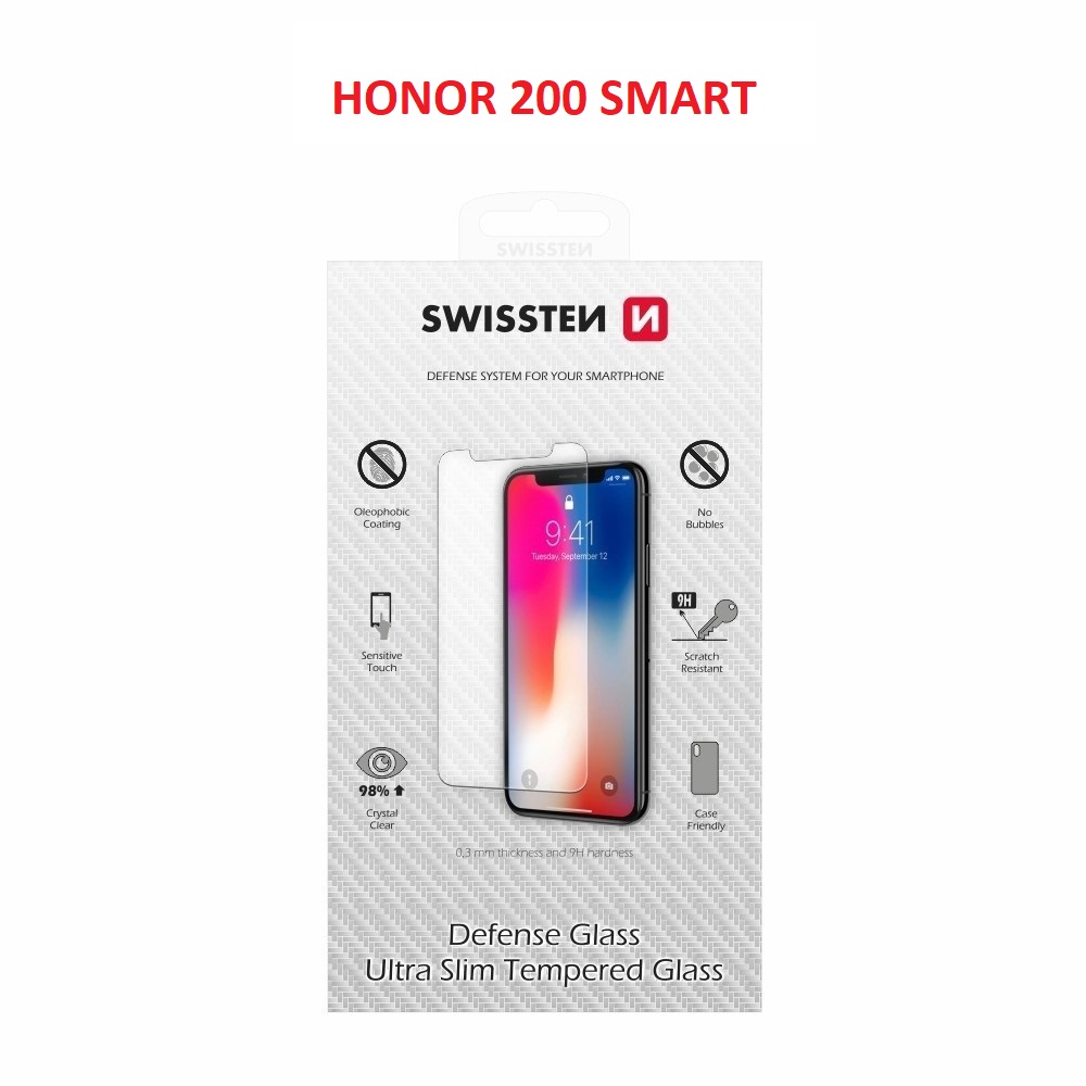 Sklo Swissten 2.5D pre Honor 200 Smart