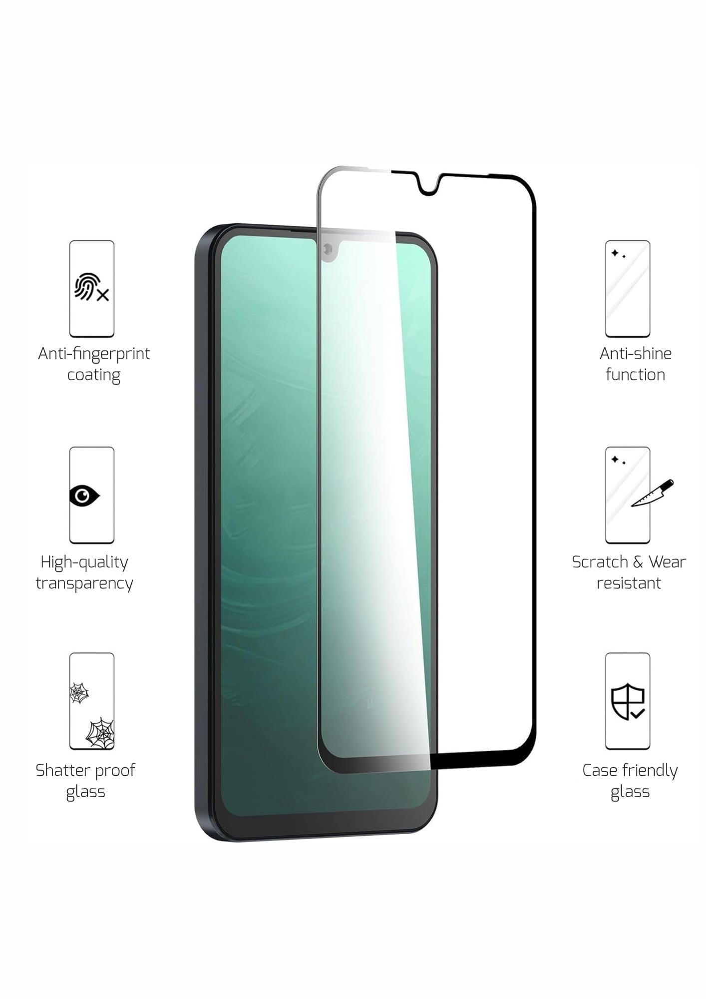 Sklo Swissten Full Glue pre Redmi Note 15 Pro+, čierne