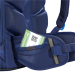 Školský batoh coocazoo PORTER, Blue Motion, certifikát AGR