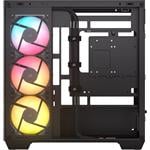 Skriňa Corsair 2800X RS-R ARGB pre mATX, čierna