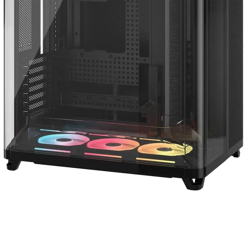 Skriňa Corsair Air 5400 LX-R Link RGB, čierna