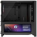 Skriňa Corsair Frame 4000D LCD RS ARGB, čierna