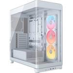 Skriňa Corsair Frame 4500X LX-R RGB, biela