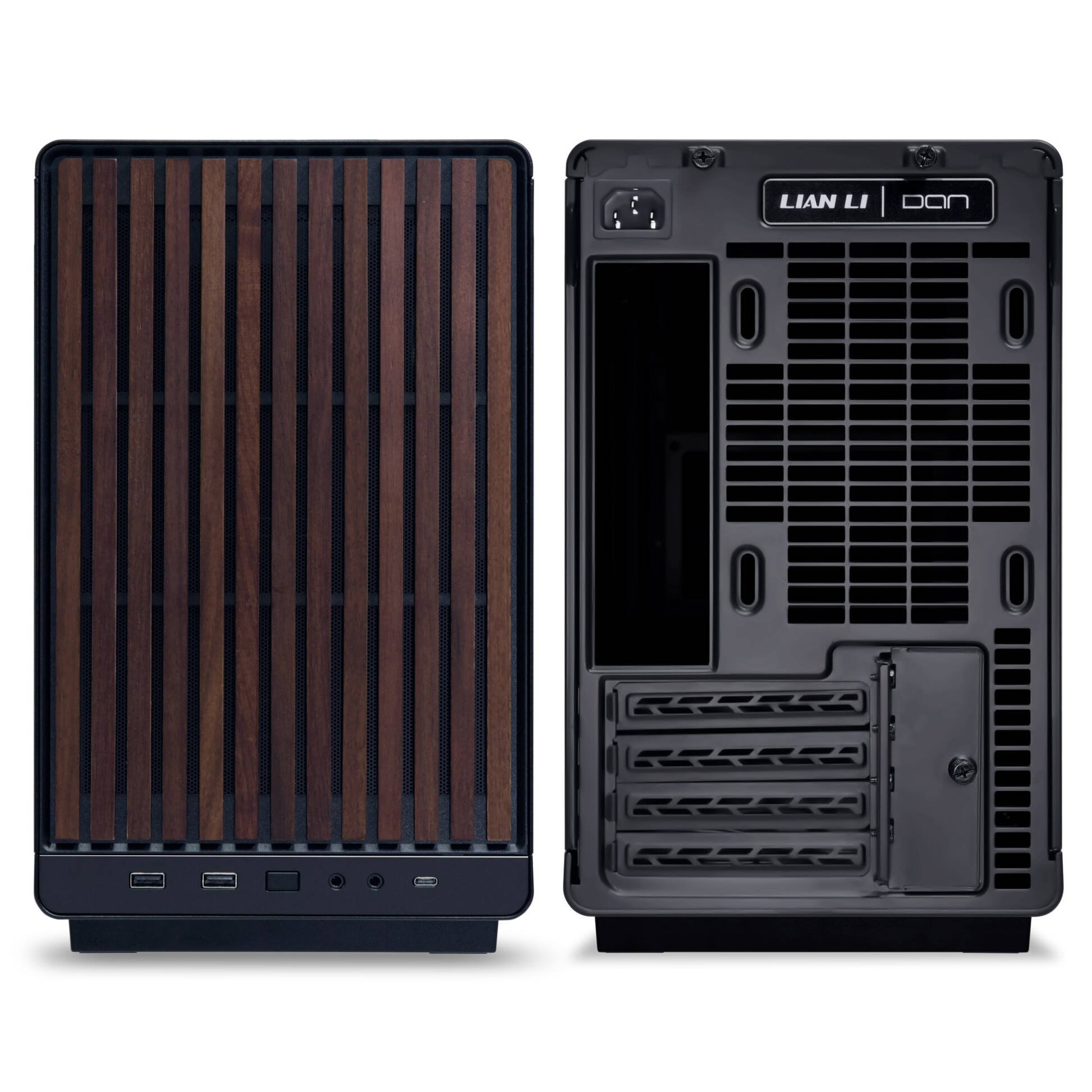 Skrine Lian Li DAN A3-mATX Wood Edition