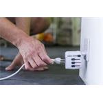 SKROSS cestovní adaptér PRO+ USB AC30PD, univerzální, uzemněný, USB A+C 30W PD