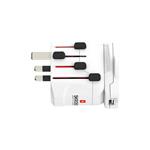 SKROSS cestovní adaptér PRO+ USB AC30PD, univerzální, uzemněný, USB A+C 30W PD