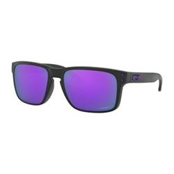 Slnečné okuliare OAKLEY Holbrook Matte black - PRIZM Violete