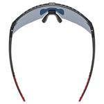 Slnečné okuliare UVEX PACE STAGE BLACK MATT / MIR.RED