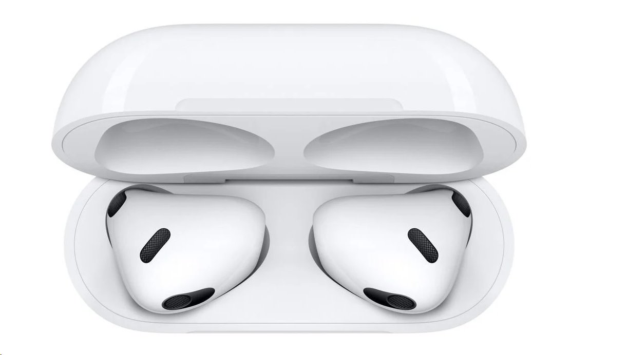 SLU Apple AirPods 3 2022 s nabíjacím puzdrom lightning