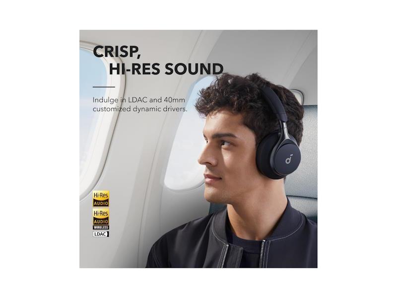 Slúchadlá Anker soundcore Space One Bluetooth čierne