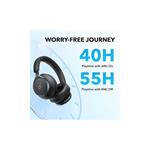 Slúchadlá Anker soundcore Space One Bluetooth čierne