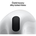 Slúchadlá Apple AirPods 4 s aktívnym potláčaním hluku (ANC)