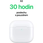 Slúchadlá Apple AirPods 4 s aktívnym potláčaním hluku (ANC)