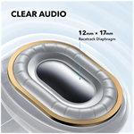 Slúchadlá Bluetooth Anker soundcore C40i sivé