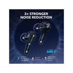 Slúchadlá Bluetooth Anker soundcore Liberty 4 Pro lesklá čierna
