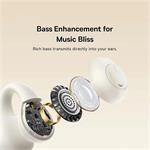 Slúchadlá Bluetooth Baseus Bass 15 Clip Open Ear biele