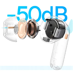 Slúchadlá Bluetooth Baseus Bass BP1 Pro white