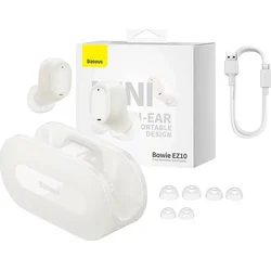 Slúchadlá Bluetooth Baseus Bowie EZ10 white