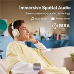 Slúchadlá Bluetooth Baseus Bowie H1i s ANC biele