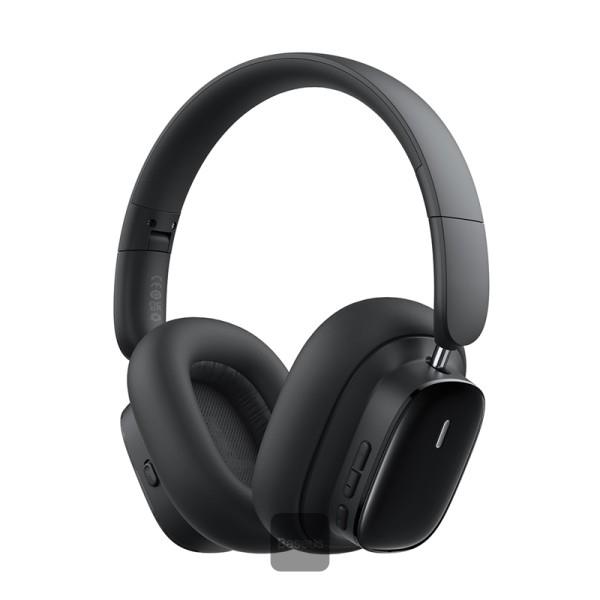 Slúchadlá Bluetooth Baseus Bowie H1i s ANC čierne