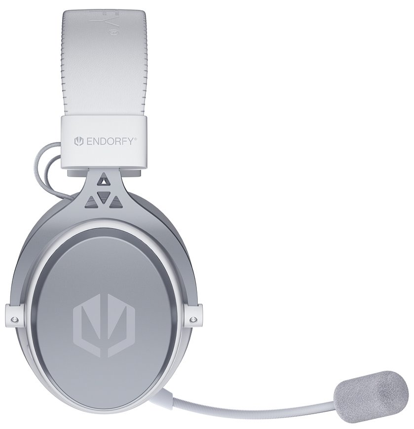 Slúchadlá Endorfy VIRO Wireless v bielej farbe Onyx White