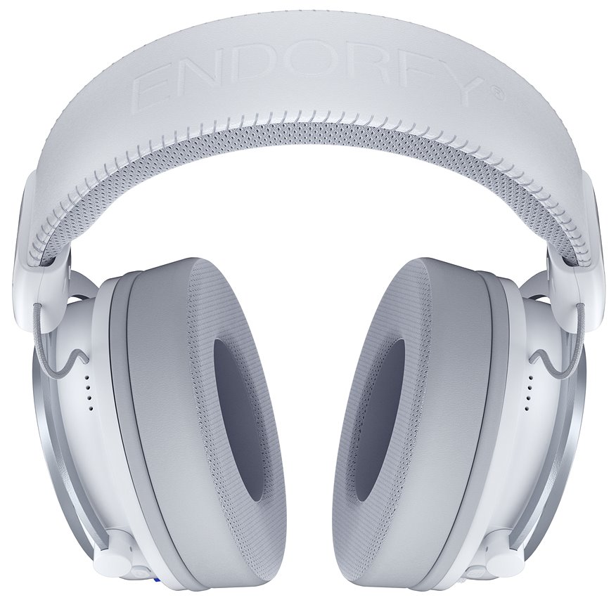 Slúchadlá Endorfy VIRO Wireless v bielej farbe Onyx White