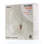 Slúchadlá Hama Bluetooth Spirit Calypso, uzavreté, béžové
