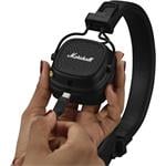Slúchadlá Marshall Major V Bluetooth cez uši, čierne