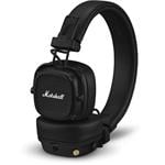Slúchadlá Marshall Major V Bluetooth cez uši, čierne
