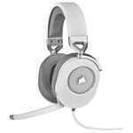 Slúchadlá s mikrofónom Corsair HS65 Surround, biele