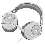 Slúchadlá s mikrofónom Corsair HS65 Surround, biele