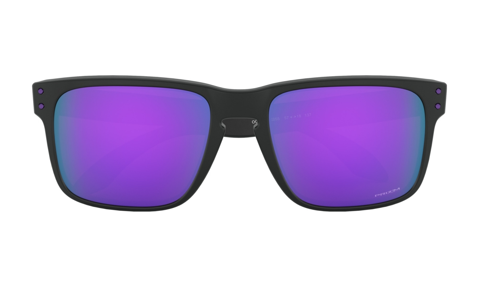 Sluneční brýle OAKLEY Holbrook Matte black - PRIZM Violete