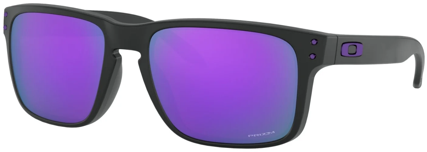Sluneční brýle OAKLEY Holbrook Matte black - PRIZM Violete