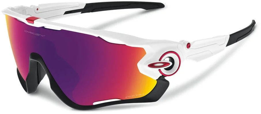 Sluneční brýle OAKLEY Jawbreaker Polished White - PRIZM road