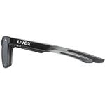 Sluneční brýle UVEX LGL 42 BLACK TRANSPARENT/MIR.SILVER