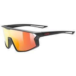Sluneční brýle UVEX SKYRYSE JR. BLACK MATT/MIR.RED 