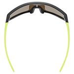 Sluneční brýle UVEX SKYRYSE JR. BLACK-YELLOW MATT/MIR.YELLOW 