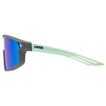 Sluneční brýle UVEX SKYRYSE JR. GREY-GREEN MATT/MIR.BLUE 