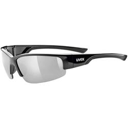 Sluneční brýle UVEX SPORTSTYLE 215 BLACK / LTM.SILVER