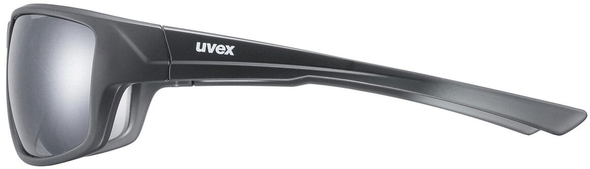 Sluneční brýle UVEX SPORTSTYLE 230 BLACK MAT/LTM.SILVER