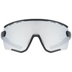 Sluneční brýle UVEX SPORTSTYLE 236 SET BLACK MAT / MIRROR SILVER (CAT. 3) + CLEAR (CAT. 0)