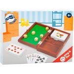 small foot Hracie kocky a karty v drevenej krabičke