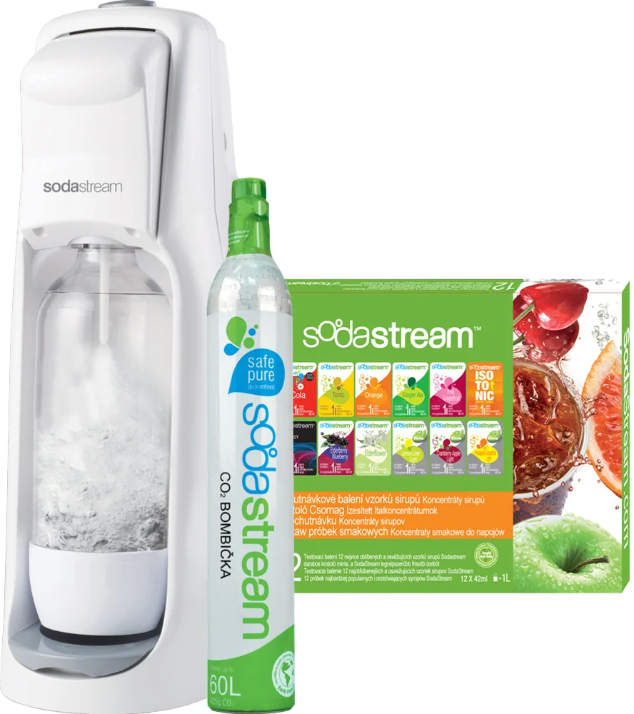 Sodastream Jet White + 12 VPP new TSBOHEMIA.CZ