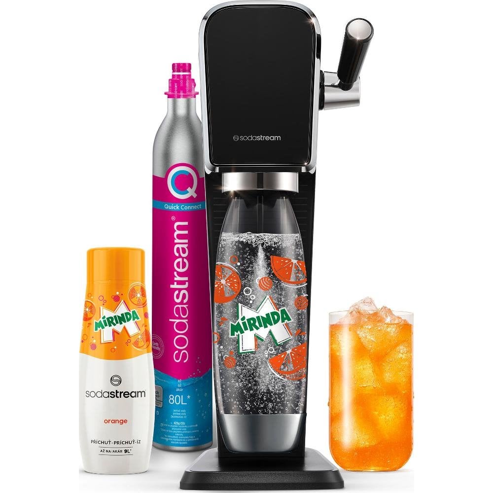 SodaStream Sada výrobníku ART Black Mirinda Mpack