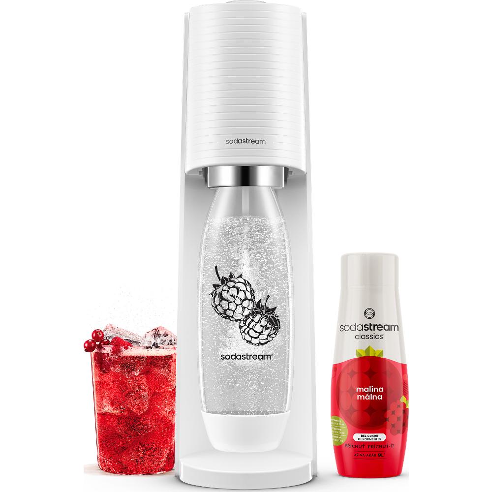 Sodastream Sada výrobníku TERRA White Malina Zero Mpack