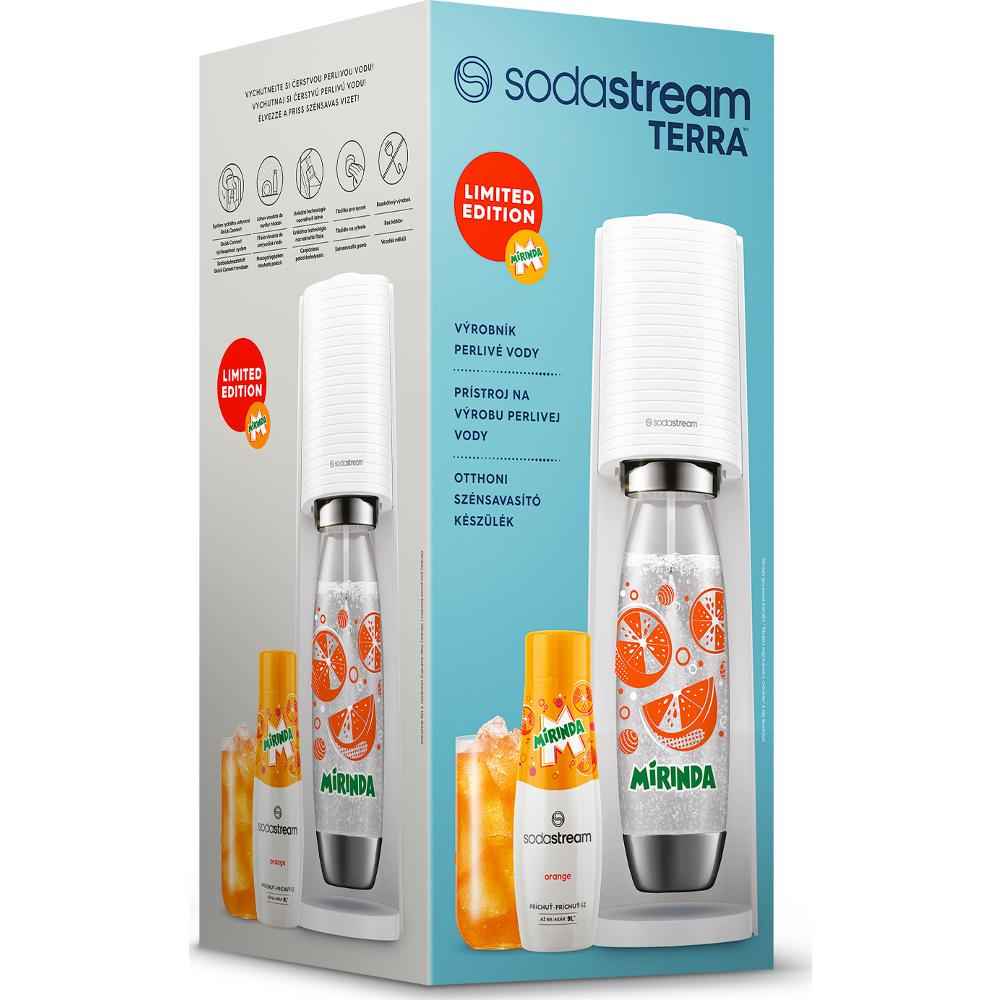 Sodastream Sada výrobníku TERRA White Mirinda Mpack