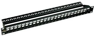 SOLARIX patch panel SX24M-0-STP-BK-UNI